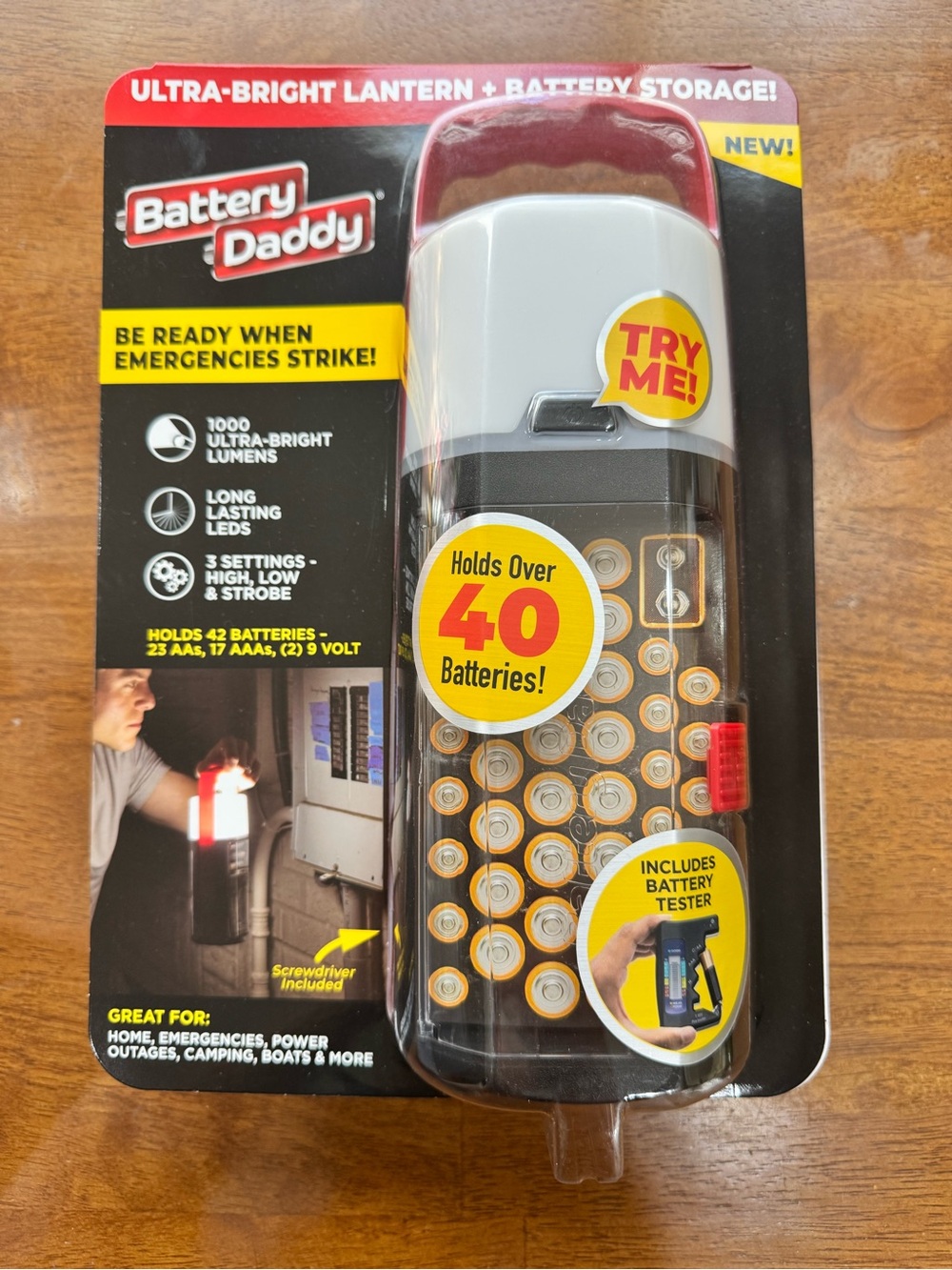 Battery Daddy Ultra-Bright Lantern (New)